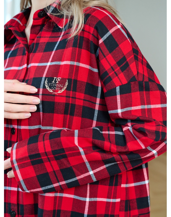 Сорочка домашняя Indefini (Арт. 5200SDX) Сорочка домашняя Indefini (Арт. 5200SDX)